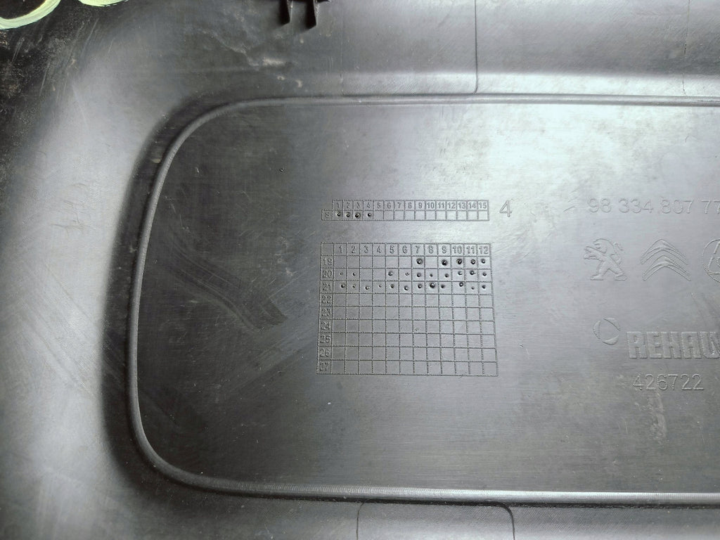 Citroën C3 III LIFT 20- ZIERLEISTE TÜRE RECHTS VORNE 9833480777