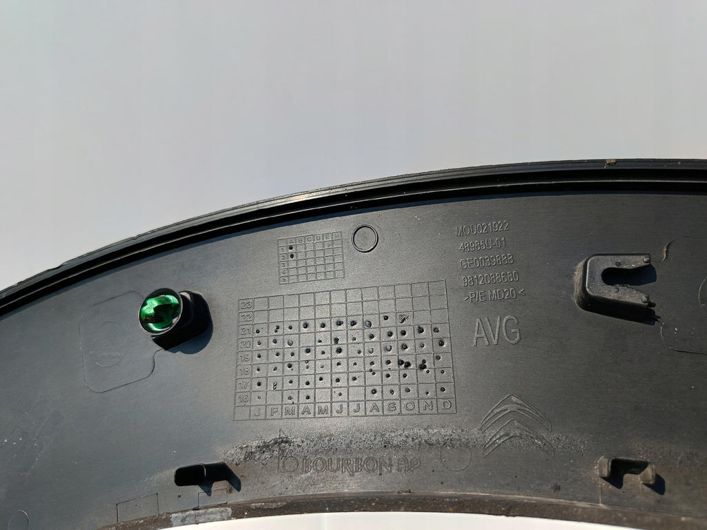 CITROEN C3 III 16- LEISTE RADLAUF BLENDE LINKS VORNE 9812088680