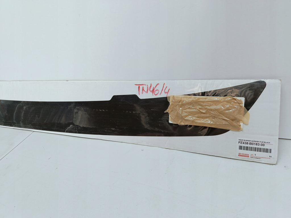 TOYOTA YARIS – AUFKLEBER SCHUTZFOLIE HECKSTOSSFÄNGER PZ438-B0183-00