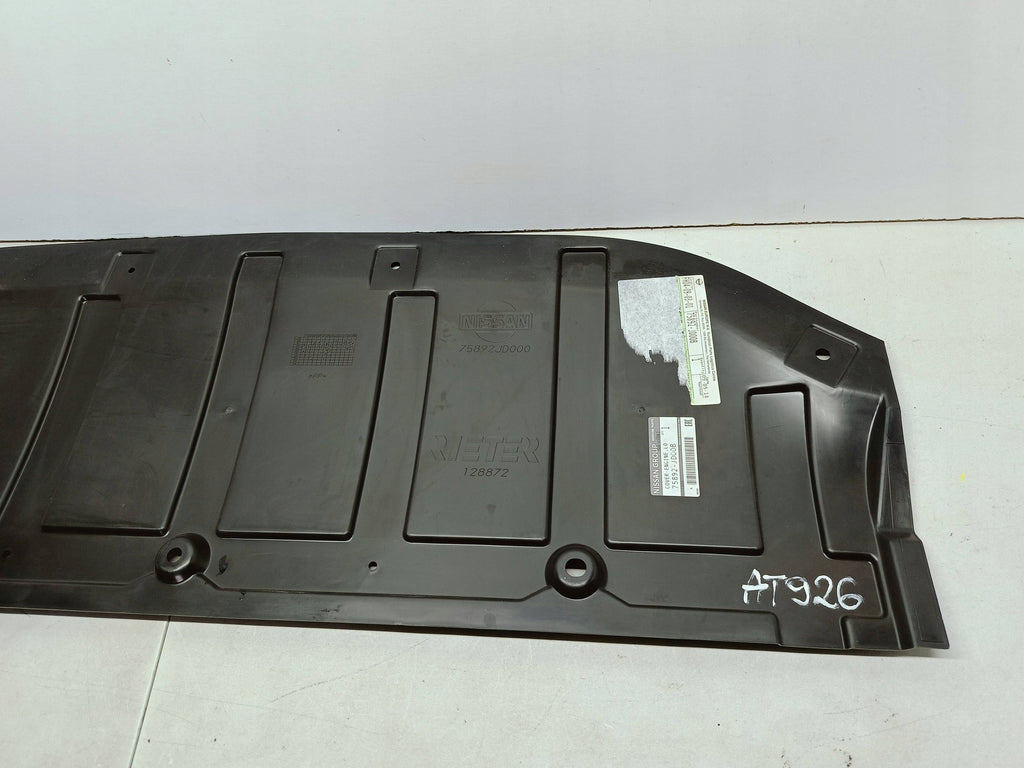 Nissan Qashqai I J10 07- UNTERE ABDECKUNG UNTERFAHRSCHUTZ VORNE 75892-JD000