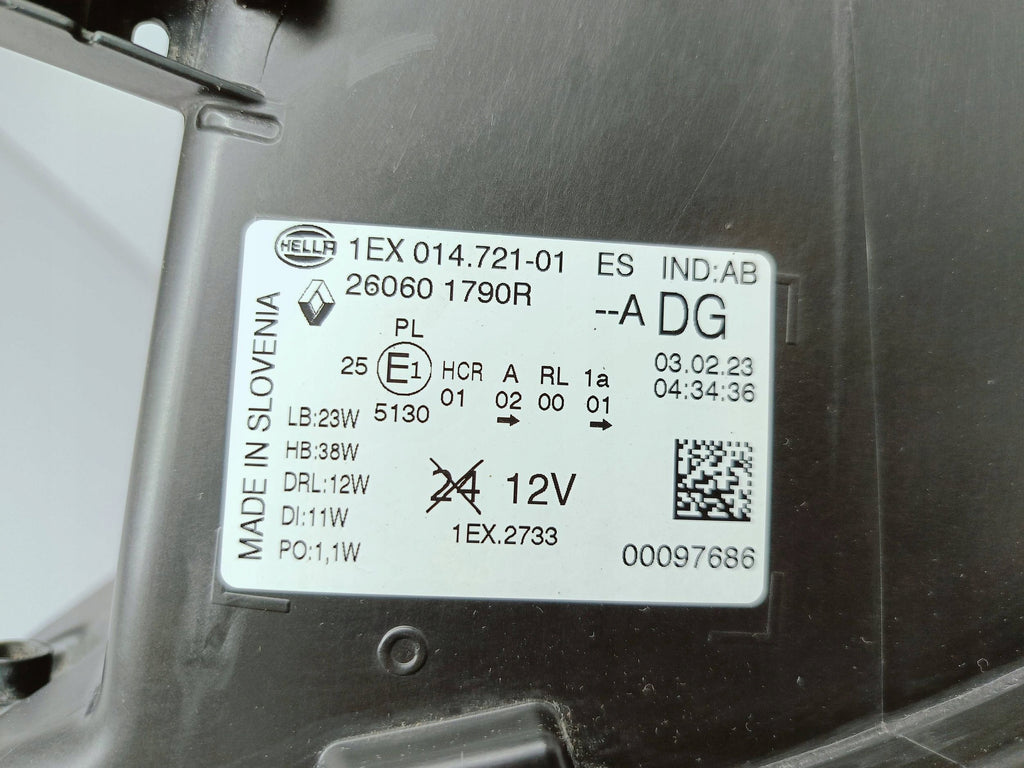 RENAULT TRAFIC III LIFT 4 21- SCHEINWERFER LINKS LED PURE VISION 260601790R