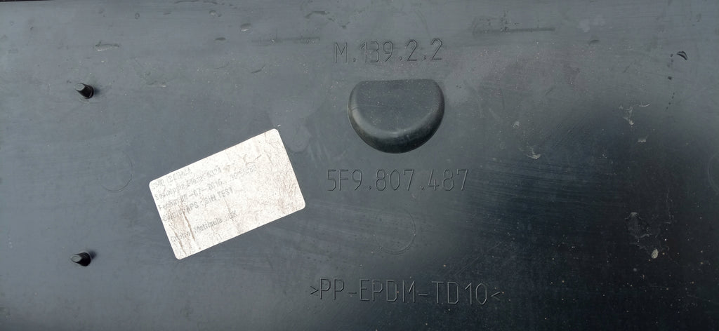 SEAT LEON III KOMBI 5F 13- LEISTE ANSATZ HINTEN STOßSTANGE 5F9807487