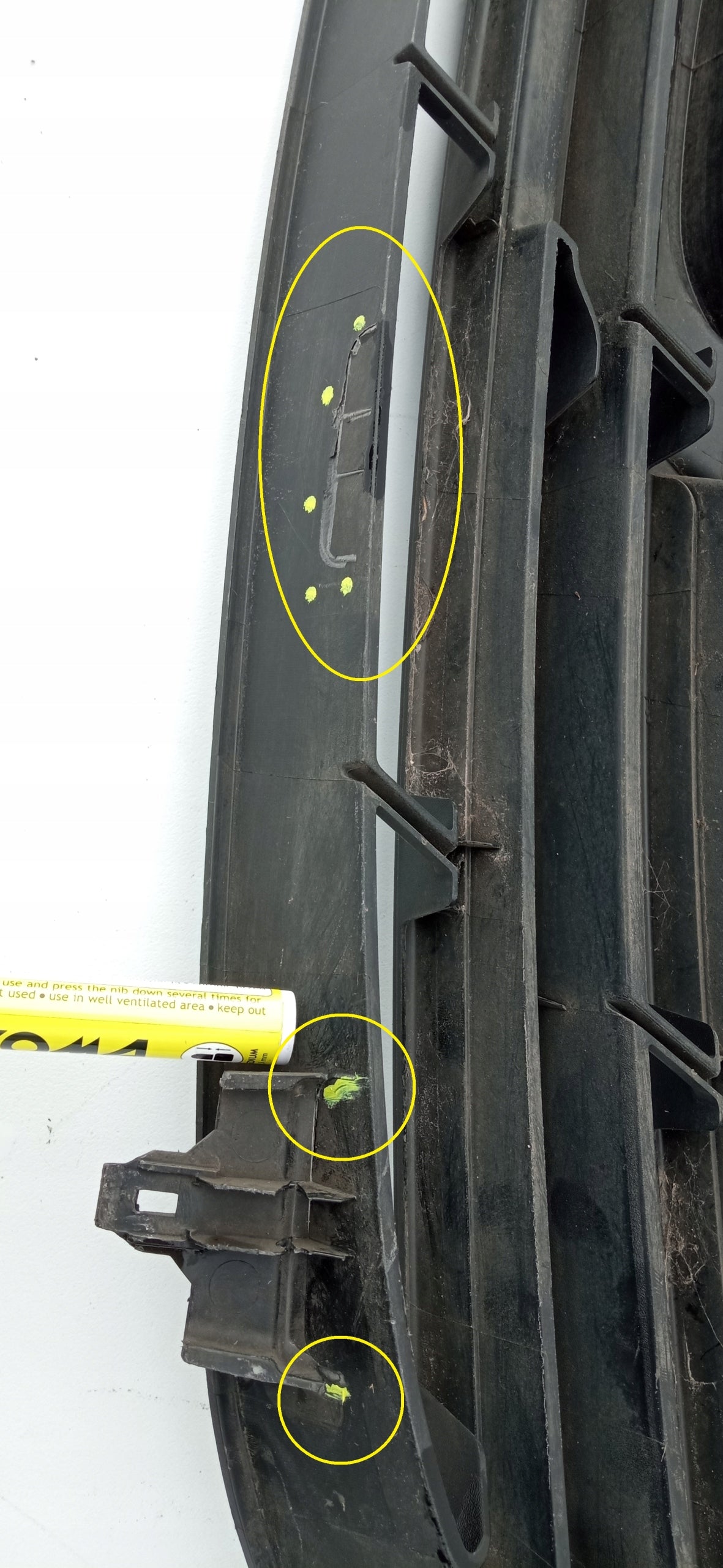 Renault Trafic III 3 14- Kühlergrill Gitter Grill Vorne Stossstange 623108673R — Foto 7 von 11