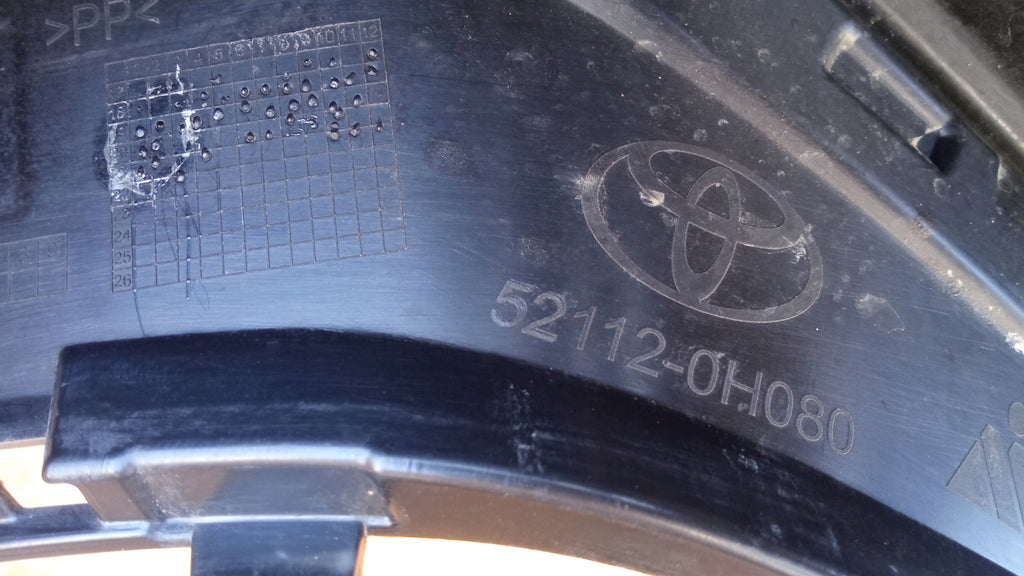 TOYOTA AYGO II LIFT 18- DOKŁADKA DOLNA SPOILER ZDERZAKA PRZÓD 52112-0H080