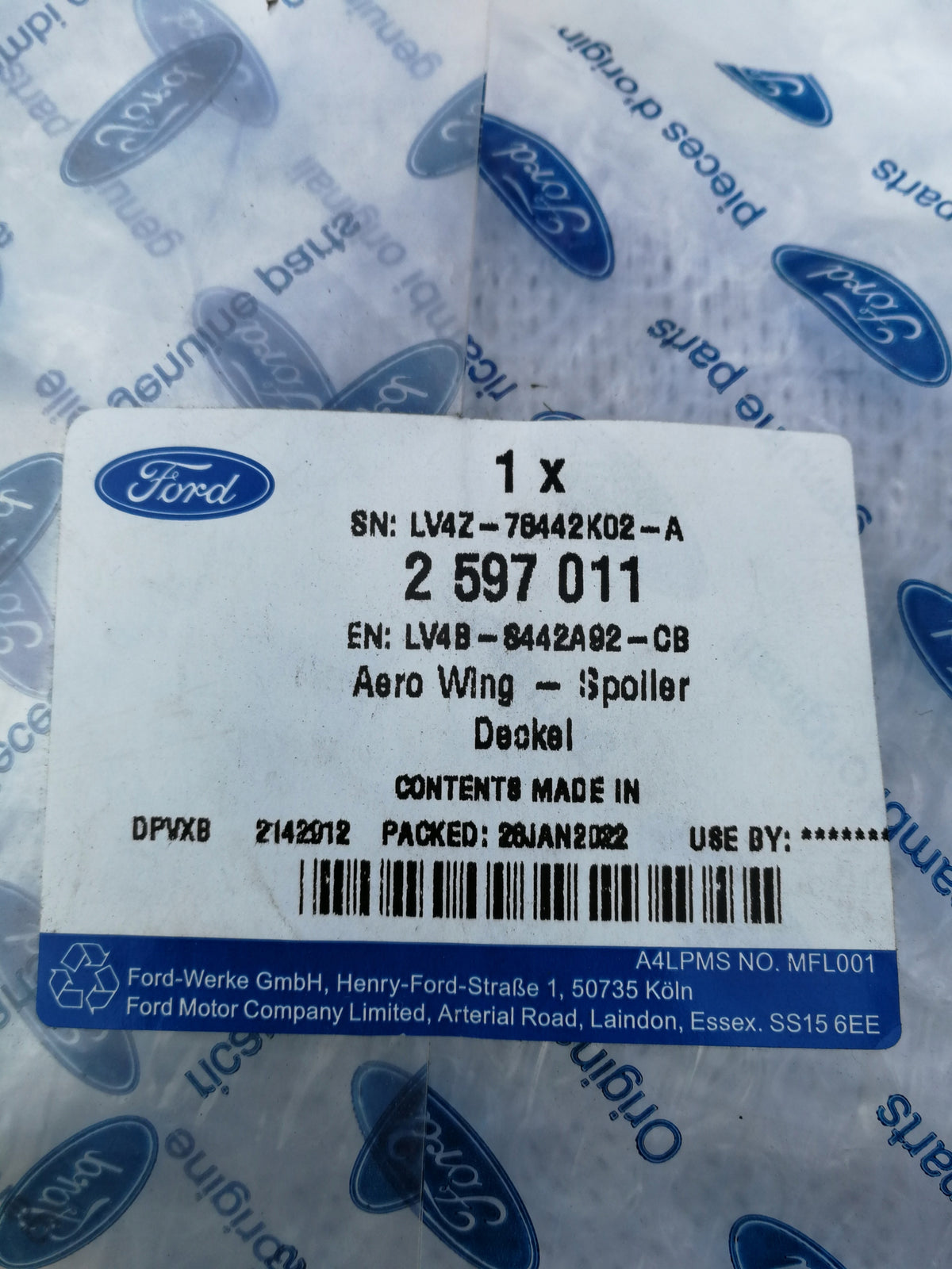 Ford Kuga III MK3 19- Baguette Tylnej Hayon Droite Neuve — photo 3 sur 6