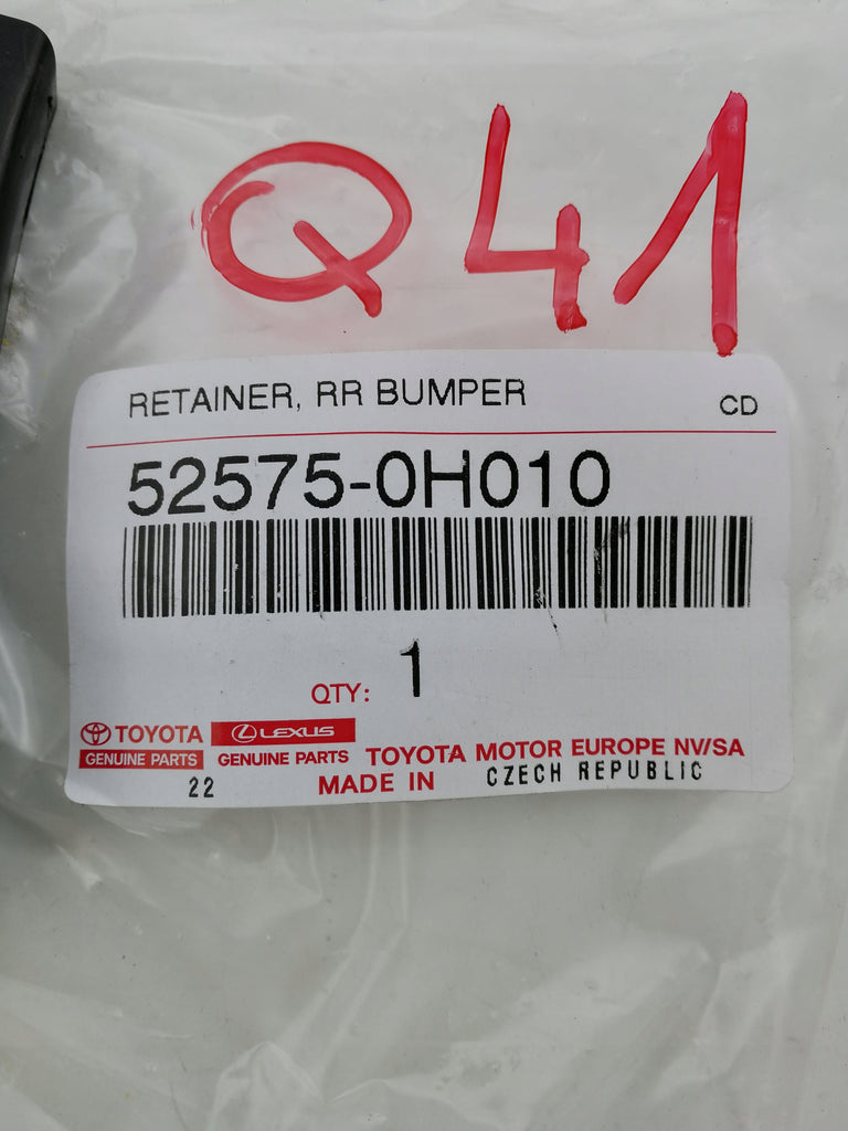 TOYOTA AYGO 05-12 ŚLIZG MOCOWANIE ZDERZAKA TYŁ ORG