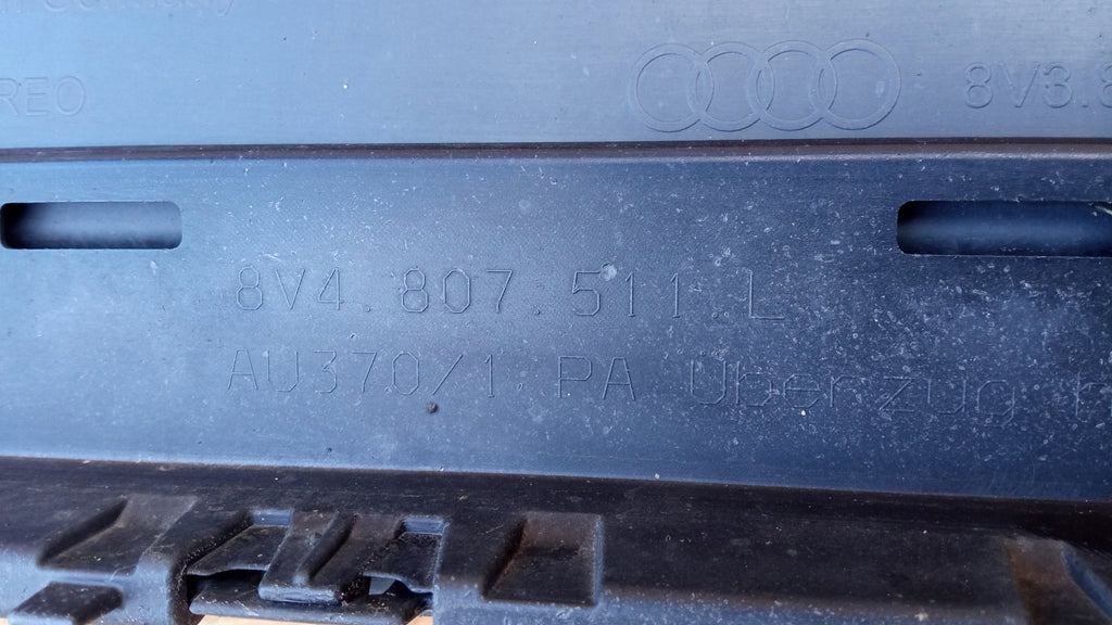 AUDI A3 SPORTBACK LIFT 16- ZDERZAK TYŁ TYLNY DOKŁADKA 4XPDC 8V4807511L