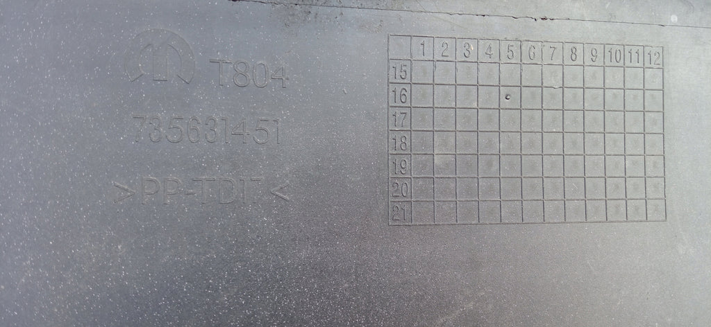 FIAT TIPO II 2 15- STOSSFÄNGER VORN 735631451
