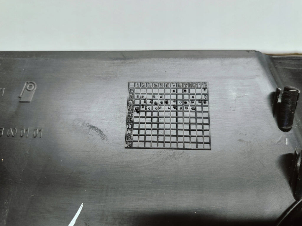Skoda Fabia II Mk2 5J 07- GRILL ATRAPA ZDERZAKA PRZEDNIEGO 5J0853668