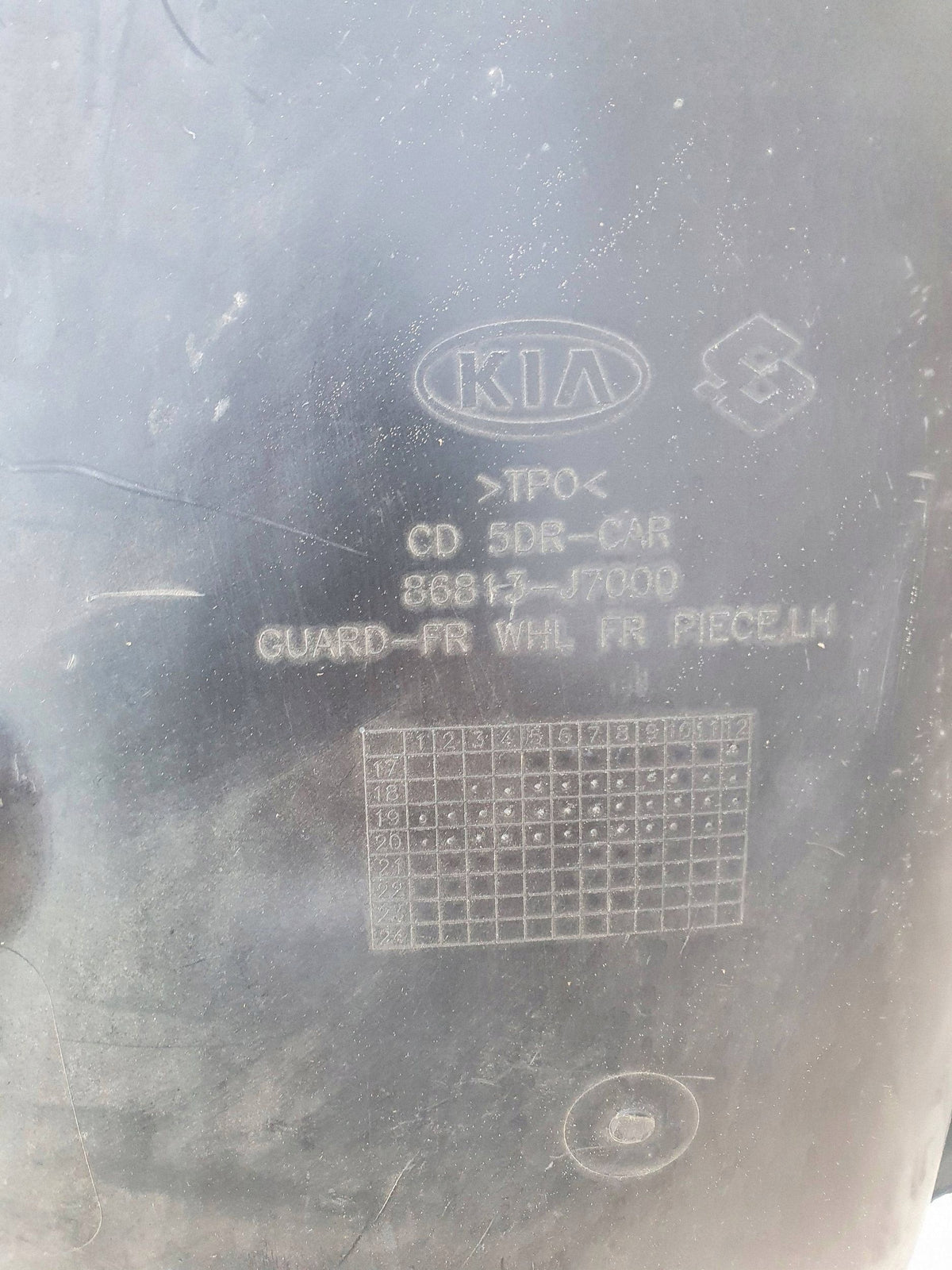 KIA Ceed III 3 Cd 17- Radhausschale Vorne Links Vorne Links 5DR-Car 86813-J7000 — Foto 3 von 12