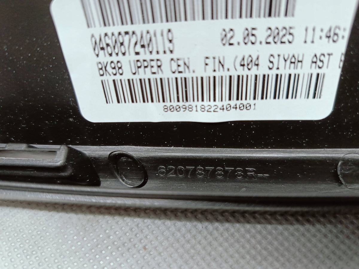 Renault Clio IV 12- Kühlergrill Leiste Obere Abdeckung Vorne Stossstange 620787878R — Foto 12 von 13