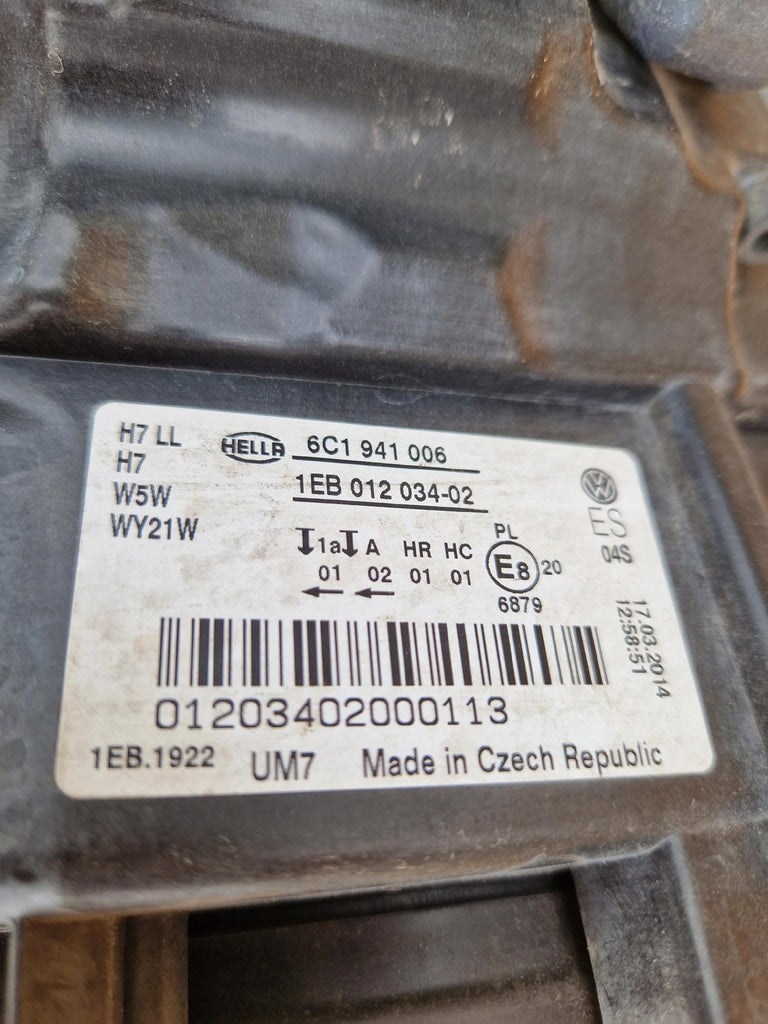 VW POLO V6C1 14- ZWYKŁA LAMPA PRAWA PRZÓD PRZEDNIA EU
