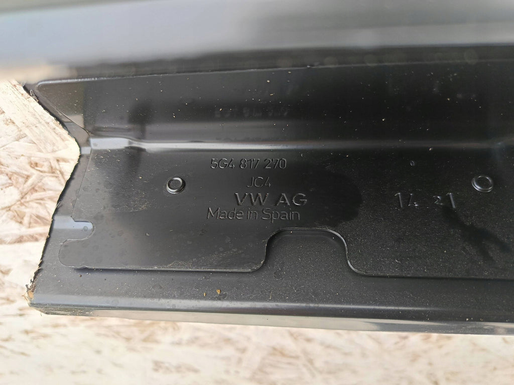 VOLKSAWGEN GOLF VII 7 HB 5D- BŁOTNIK POSZYCIE ĆWIARTKA PRAWY TYŁ 5G4809052A