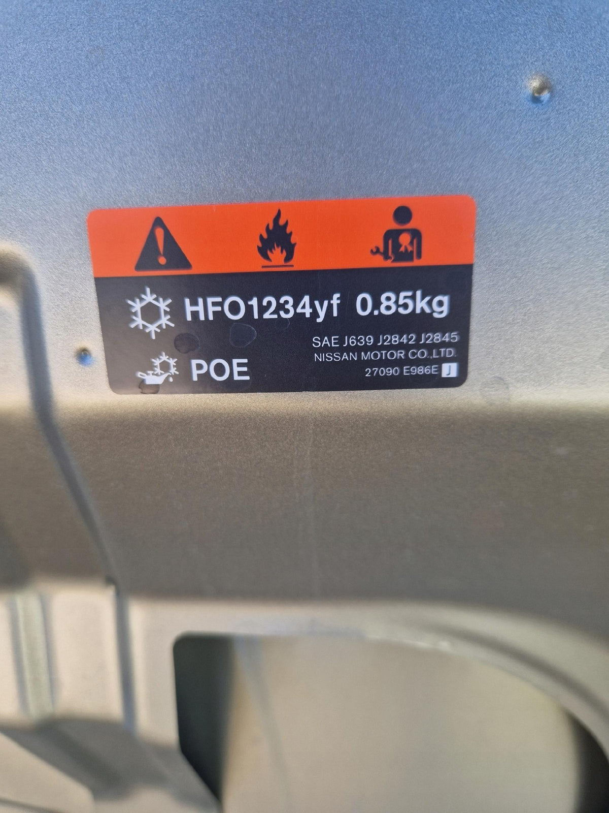 Nissan Leaf II 2 18- Capot Cache Moteur — photo 13 sur 15