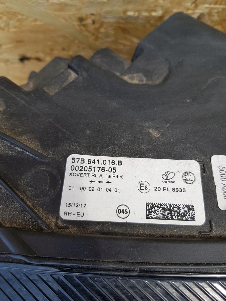 SKODA KAROQ SCHEINWERFER RECHTS VORNE FULL LED 57B941016B