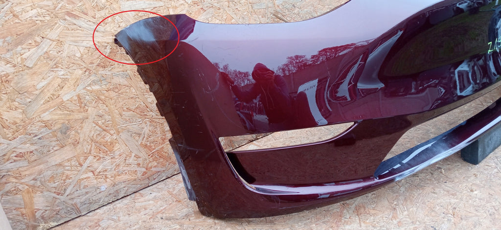 TESLA MODEL Y MJ 20- STOSSSTANGE VORNE OHNE PDC ROT 1493736-S2-A