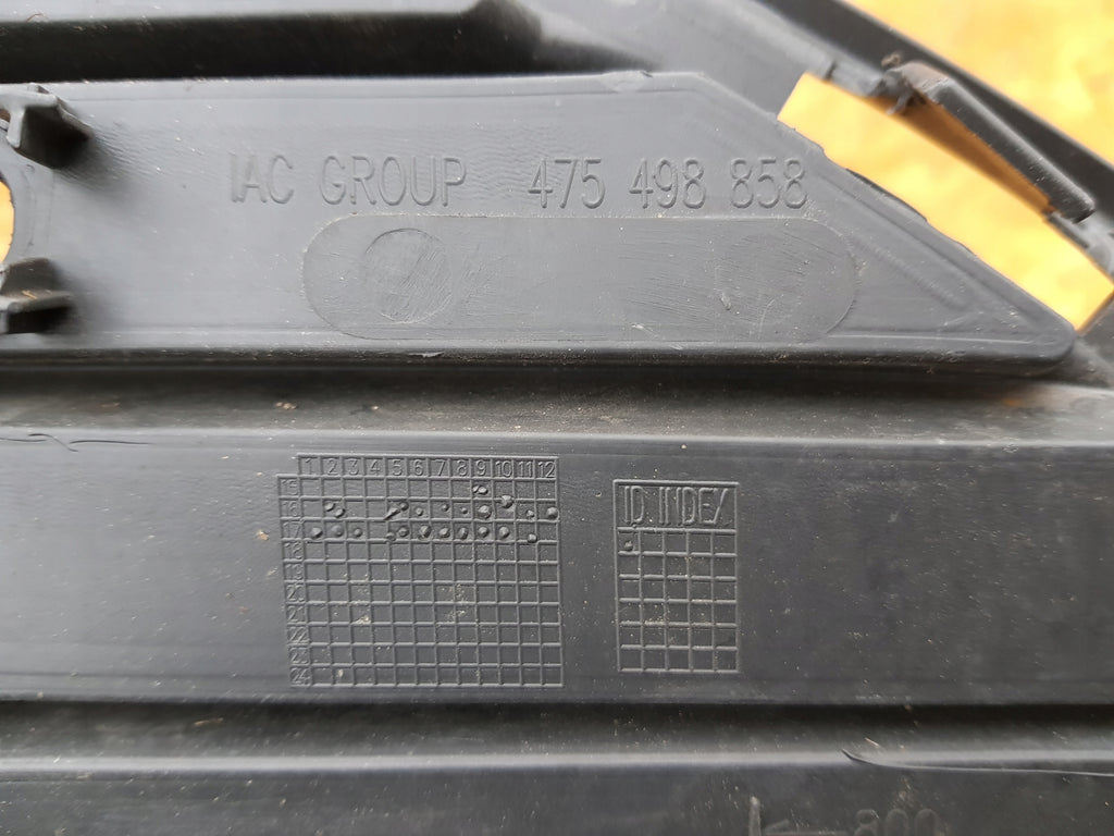 OPEL MOKKA X 16- MITTLERES GITTER KÜHLERGRILL STOSSFÄNGER VORNE 475498858