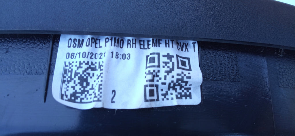 OPEL CROSSLAND X 17- LUSTERKO PRAWE 7 PIN 262052-07D