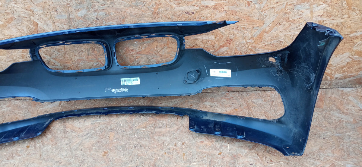 BMW 3 F30 F31 Lift LCI 15- Vorne Stossstange Vordere Ohne PDC 51117397622 — Foto 11 von 15