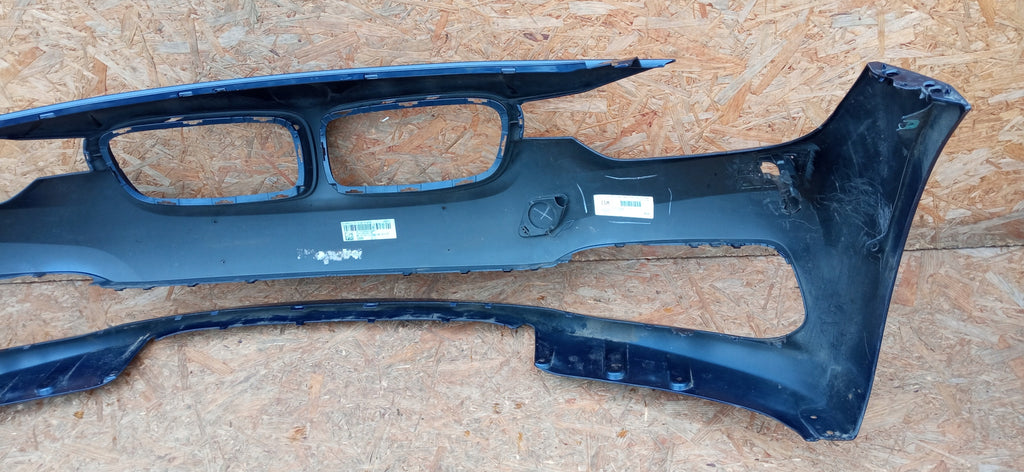BMW 3 F30 F31 LIFT LCI 15- ZDERZAK PRZÓD PRZEDNI BEZ PDC 51117397622