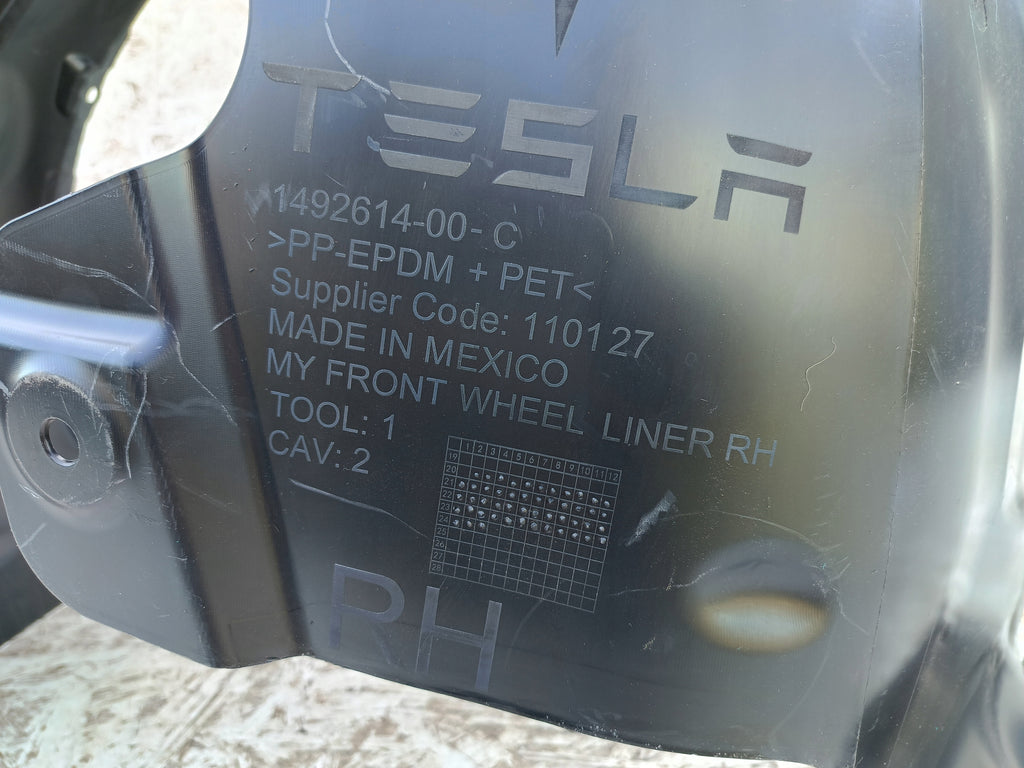TESLA MODEL Y MY 20- NADKOLE PRAWY PRZÓD PRAWE PRZEDNIE NOWE 1492614-00-C