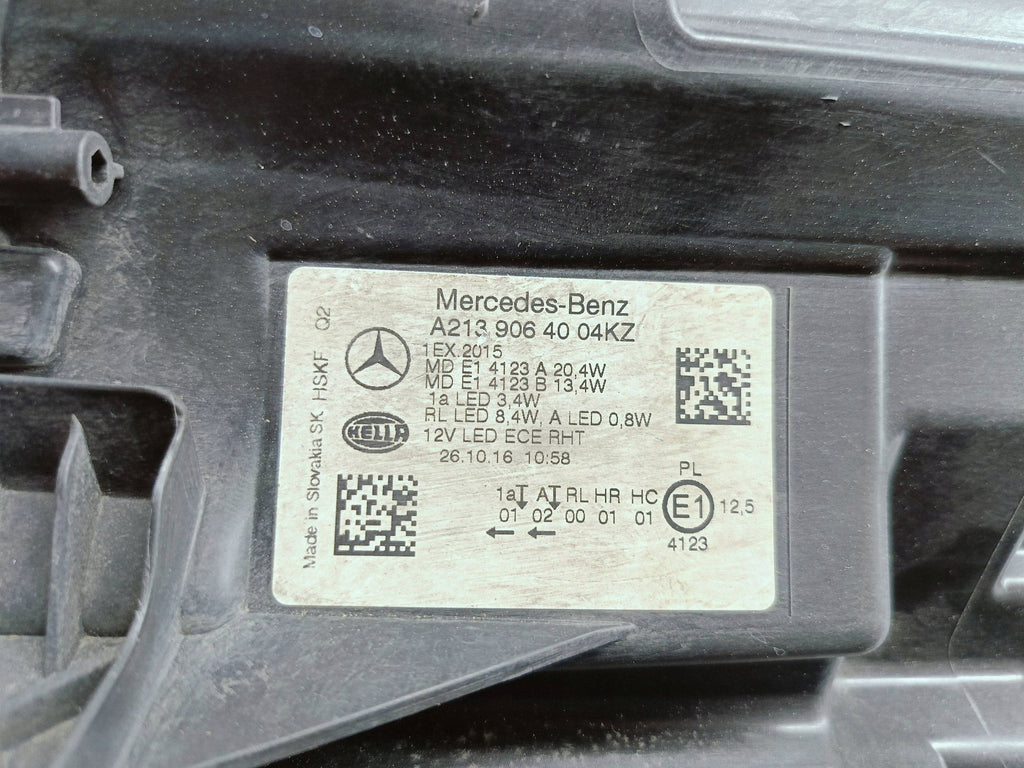 Mercedes-Benz W213 16- SCHEINWERFER RECHTS VORNE VOLL-LED PERFORMANCE A2139064004KZ