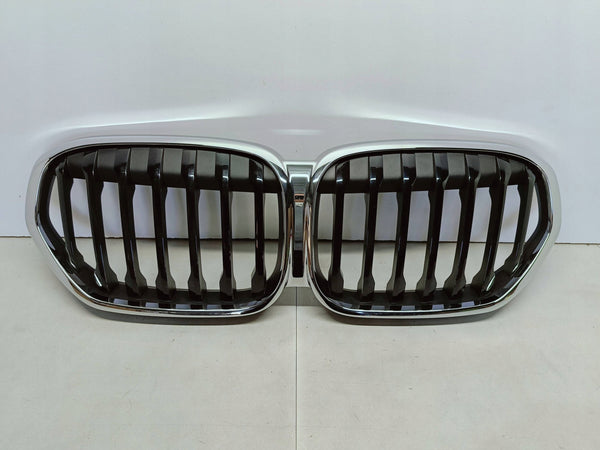 BMW X1 F48 LCI LIFT 19- ATRAPA GRILL NERKI ZDERZAKA PRZEDNIEGO 51138493450