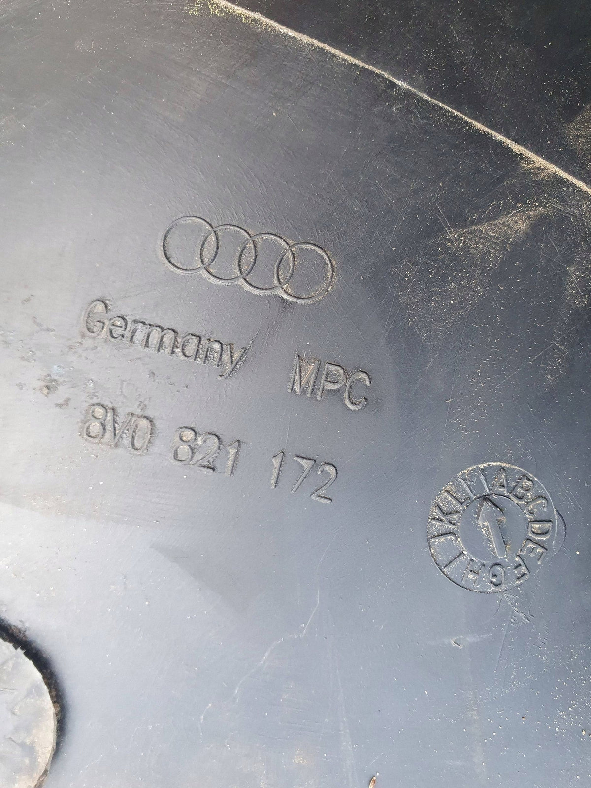 Audi A3 8V 2017- Radhausschale Vorne Rechts Vorne Rechts 8V0 821 172 — Foto 10 von 15