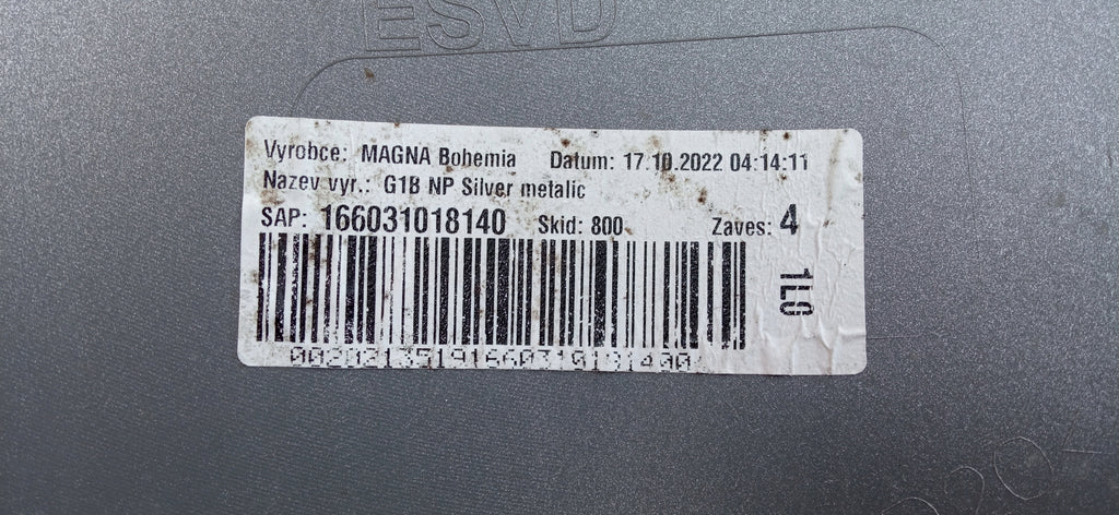 TOYOTA YARIS 4 IV 52119-0DA00 ZDERZAK PRZÓD PRZEDNI