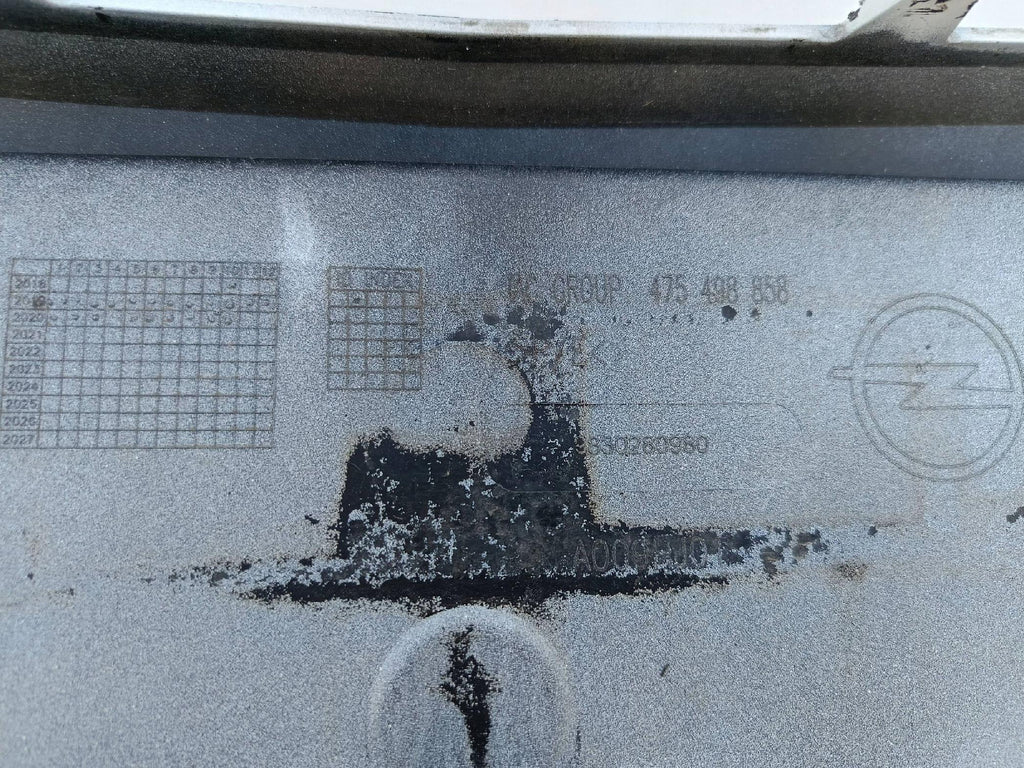 Opel Corsa F 19- STOSSFÄNGER VORNE OHNE PDC 9830280980