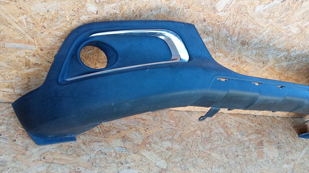 PEUGEOT 2008 13- UNTERER ANSATZ HECKDIFFUSOR STOßSTANGE VORNE CHROM 9802520577