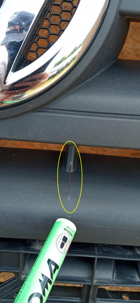 VOLKSWAGEN CRAFTER LIFT 11- KÜHLERGRILL STOSSFÄNGER VORNE 2E0853653E