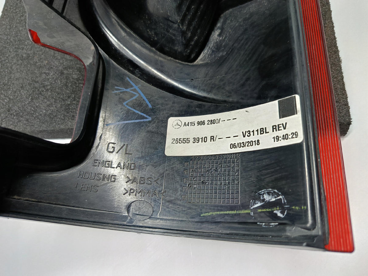 Mercedes Citan W415 12- Lampa Lewy Tył Lewa Tylna A4159062800 — zdjęcie 12 z 13