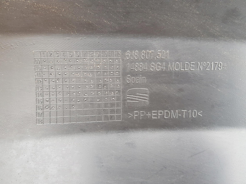 SEAT IBIZA IV 6J KOMBI 09- DIFFUSOR HECKANSATZ HECKSTOSSSTANGE 6J8807521