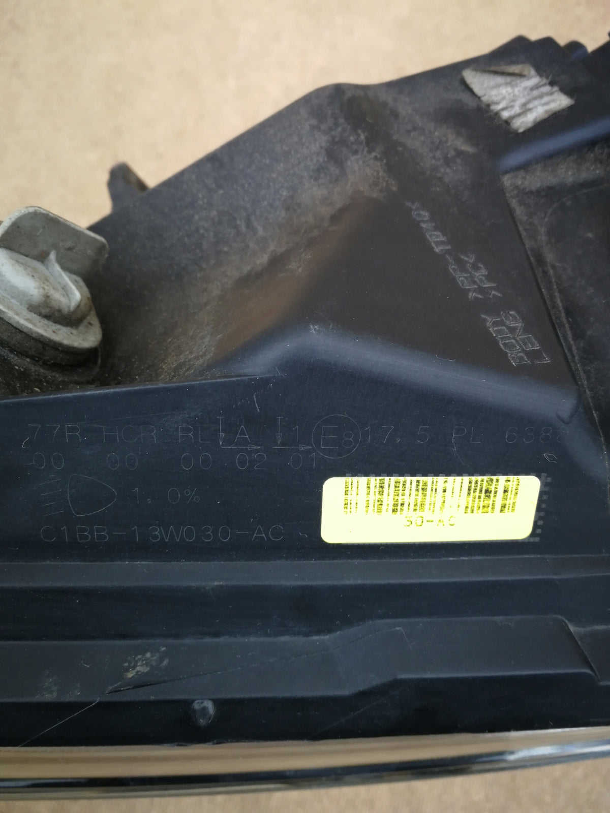 Ford Fiesta MK7 Lift 13- Front Left Light Left Front C1BB-13W030-Ac — photo 8 of 9