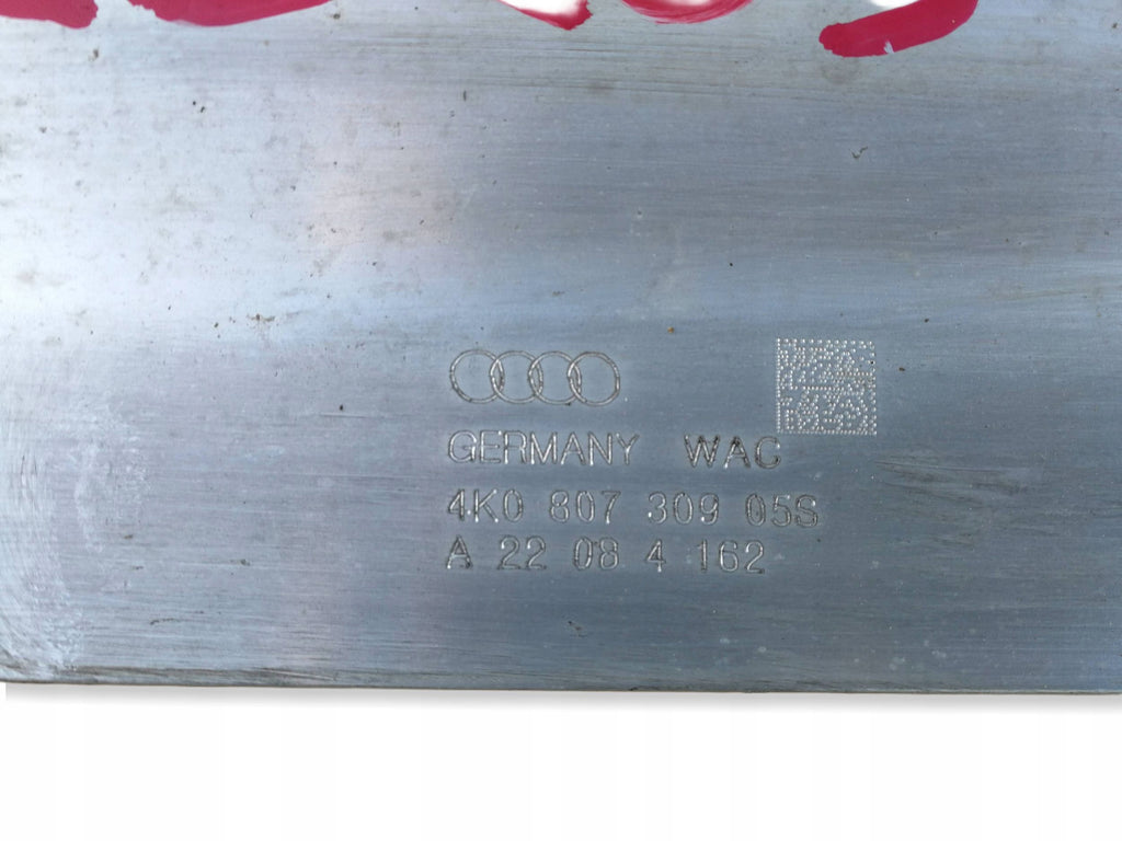 Audi A6 C8 4K 18- BELKA POPRZECZKA WZMOCNIENIE ZDERZAKA TYŁ 4K080730905S