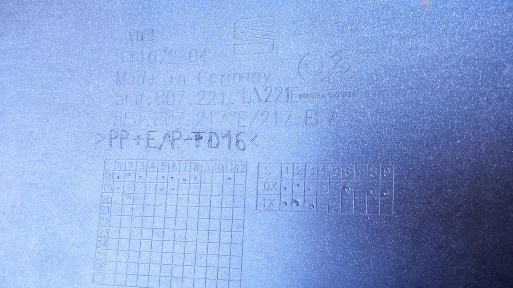 SEAT TARRACO 5FJ 18- ZDERZAK PRZÓD PRZEDNI GRILL ATRAPA PDC 5FJ807221D