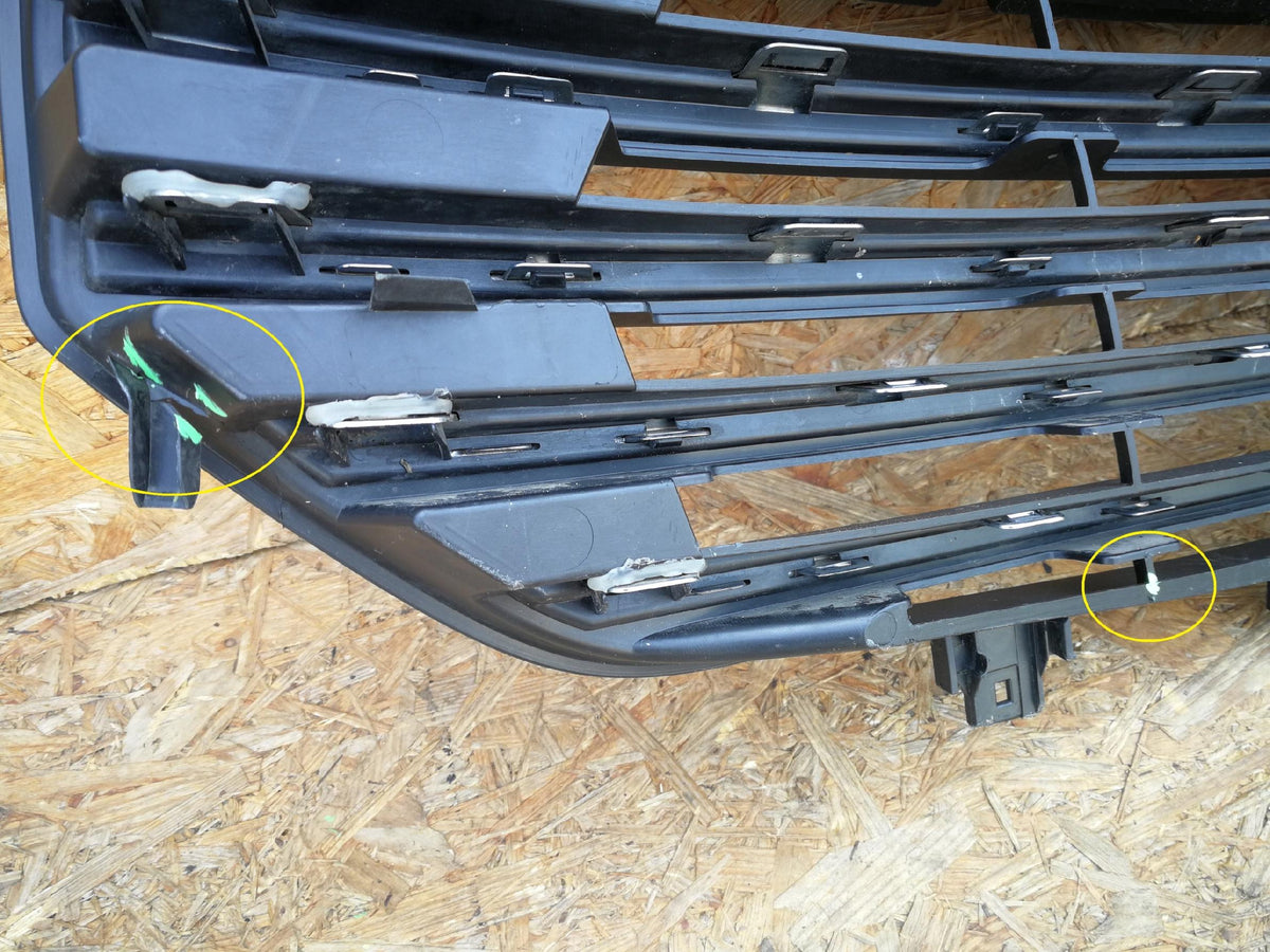 Opel Vivaro B 14- Kühlergrill Gitter Grill Vorderen Stossstange Chrom 623105615R — Foto 12 von 14