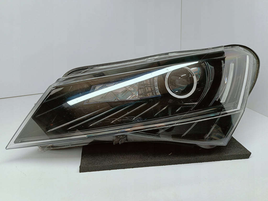 SKODA SUPERB III 3V 15- LAMPA REFLEKTOR LEWY PRZÓD XENON LED 3V1941015A