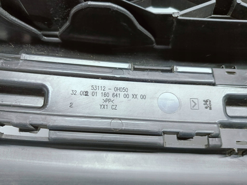 Peugeot 107 FACELIFT 09- KÜHLERGRILL STOSSFÄNGER VORNE 53112-0H050