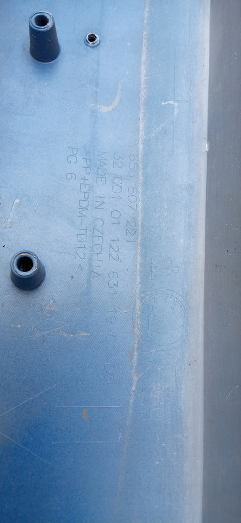 SKODA KAMIQ FRONT BUMPER 658807221 ORIGINAL!