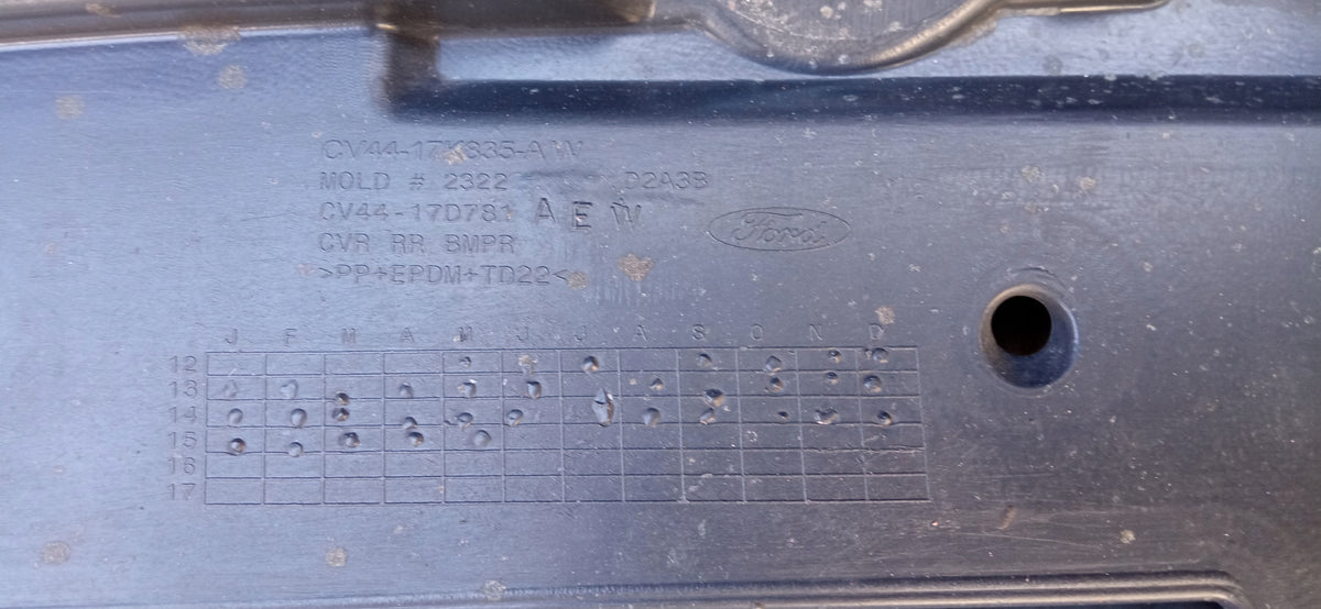 Ford Kuga MK2 II 12- Zderzak Dokładka Zderzaka Tył Tylna CV44-17K835-Aw — zdjęcie 13 z 13