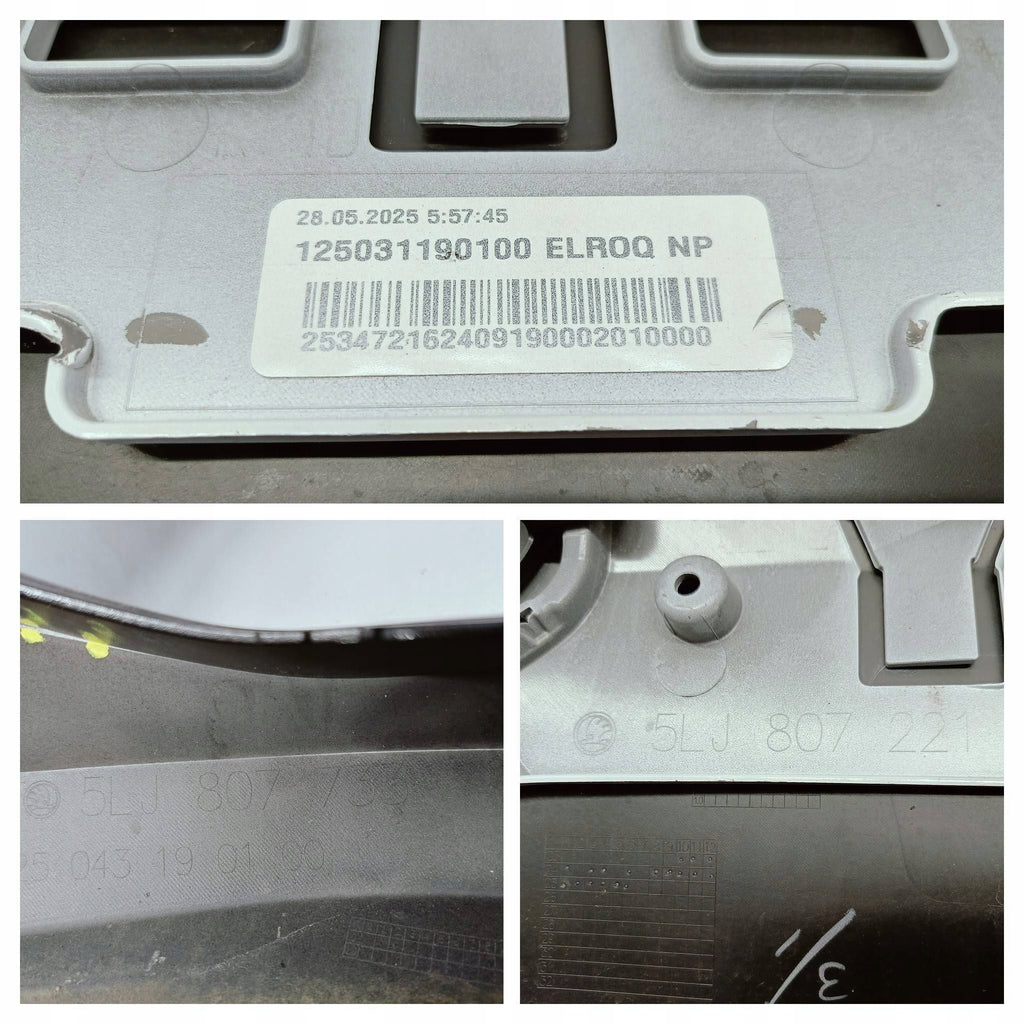 Skoda Elroq 24 - FRONT BUMPER PDC 5LJ807221