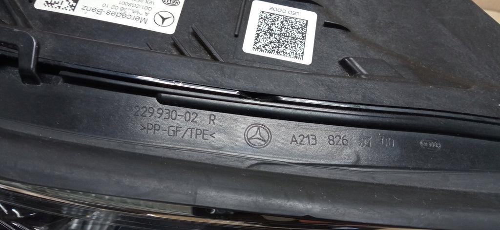 MERCEDES BENZ E-KLASSE W213 FL MULTIBEAM LED SCHEINWERFER RECHTS VORNE A2139060210