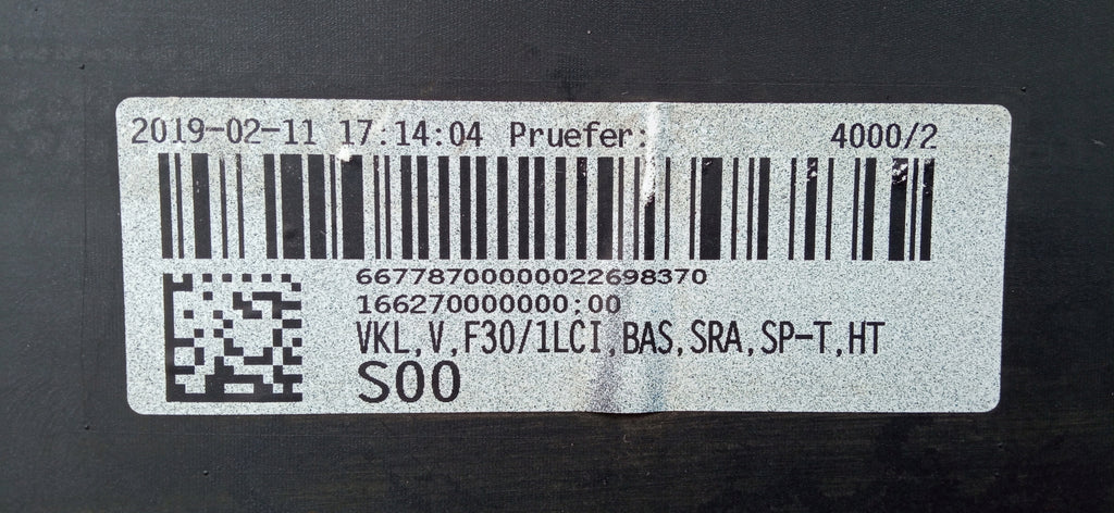 BMW 3 F30 F31 LIFT LCI 15- ZDERZAK PRZÓD PRZEDNI BEZ PDC 51117397622