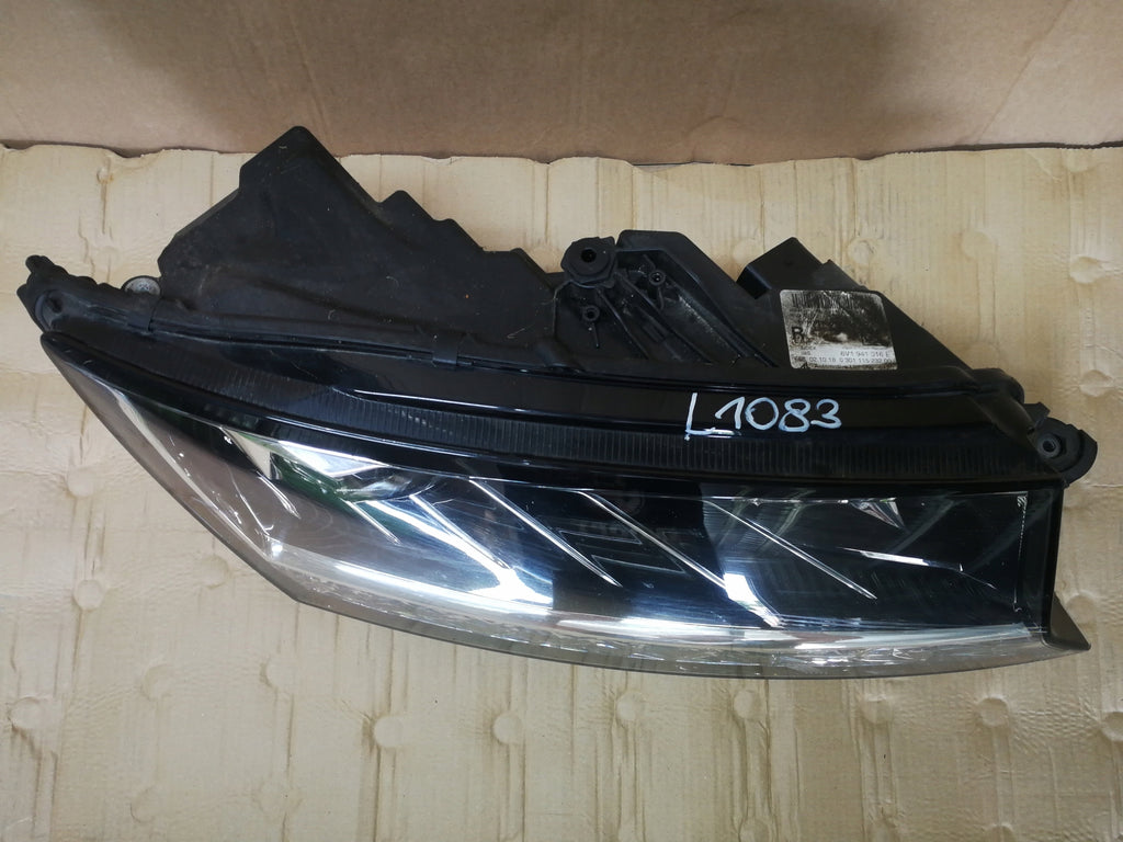 SKODA FABIA III 3 LIFT 18- LAMPA PRAWA PRZÓD PRZEDNIA FULL LED 6V1941016E