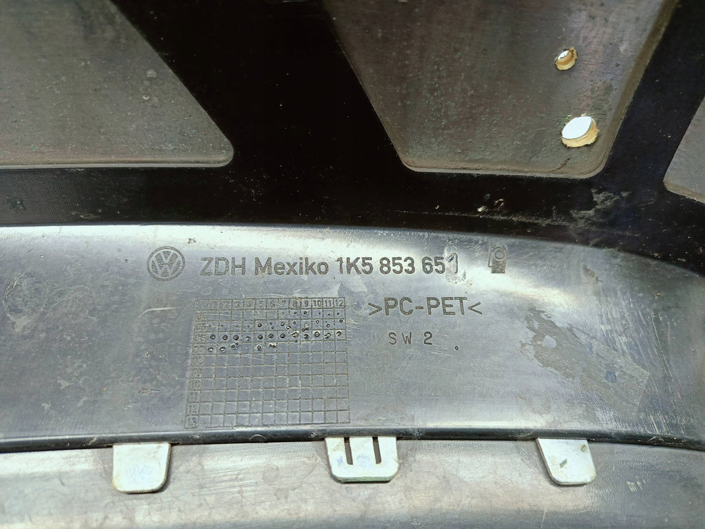 VOLKSWAGEN Golf V KOMBI JETTA 05- KÜHLERGRILL STOßSTANGE VORNE 1K5853651