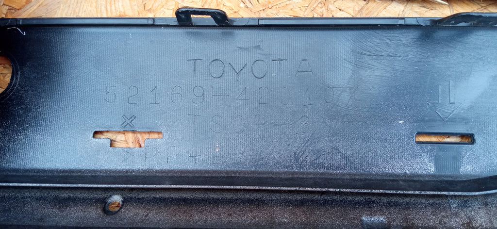 TOYOTA RAV 4 IV FACELIFT 15- UNTERE ANBAUTEILE HECKSTOßSTANGENSPOILER 52169-42010