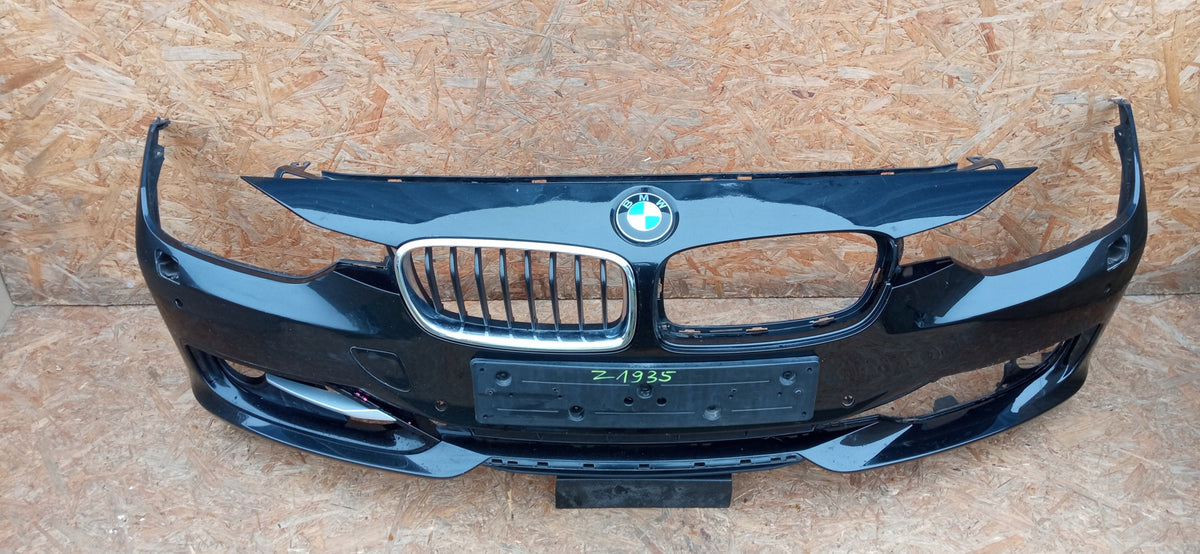 BMW 3 F30 F31 11-15 Pare-Chocs Avant Avant Black Saphir 7308401 — photo 2 sur 15