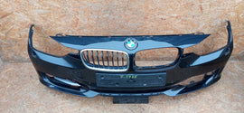 BMW 3 F30 F31 11-15 ZDERZAK PRZÓD PRZEDNI BLACK SAPHIR 7308401